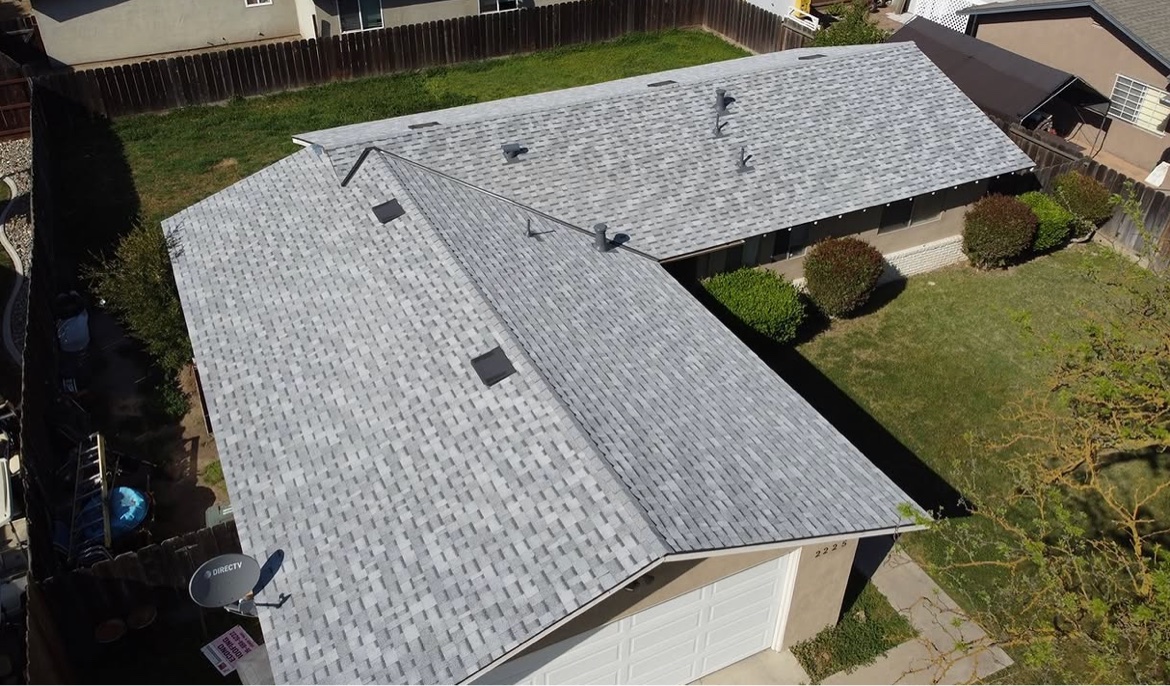 Finished roof by C-Squared Roofing